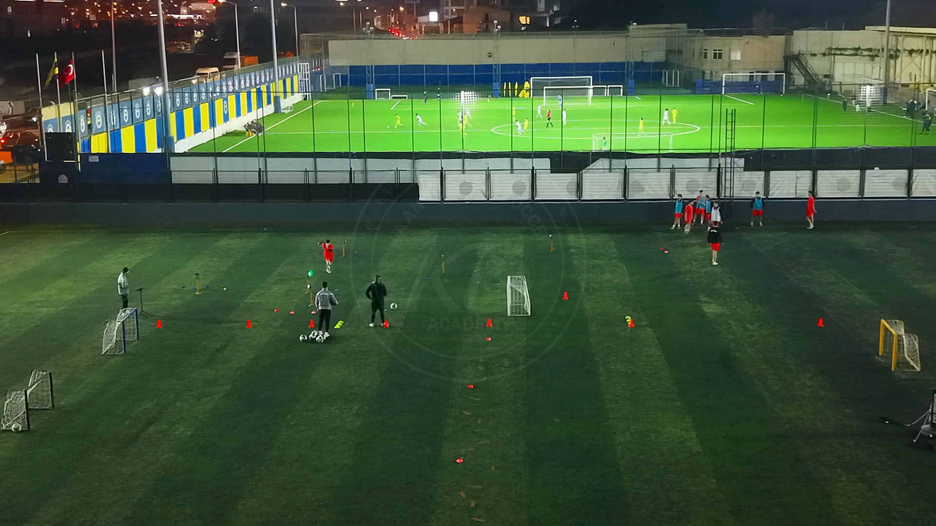 football soccer training