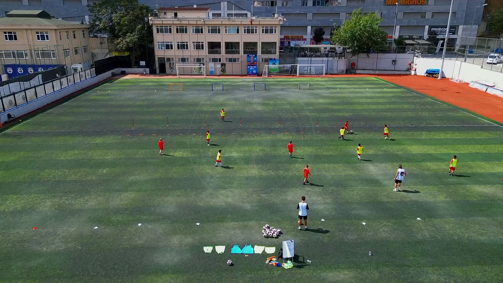 football soccer training