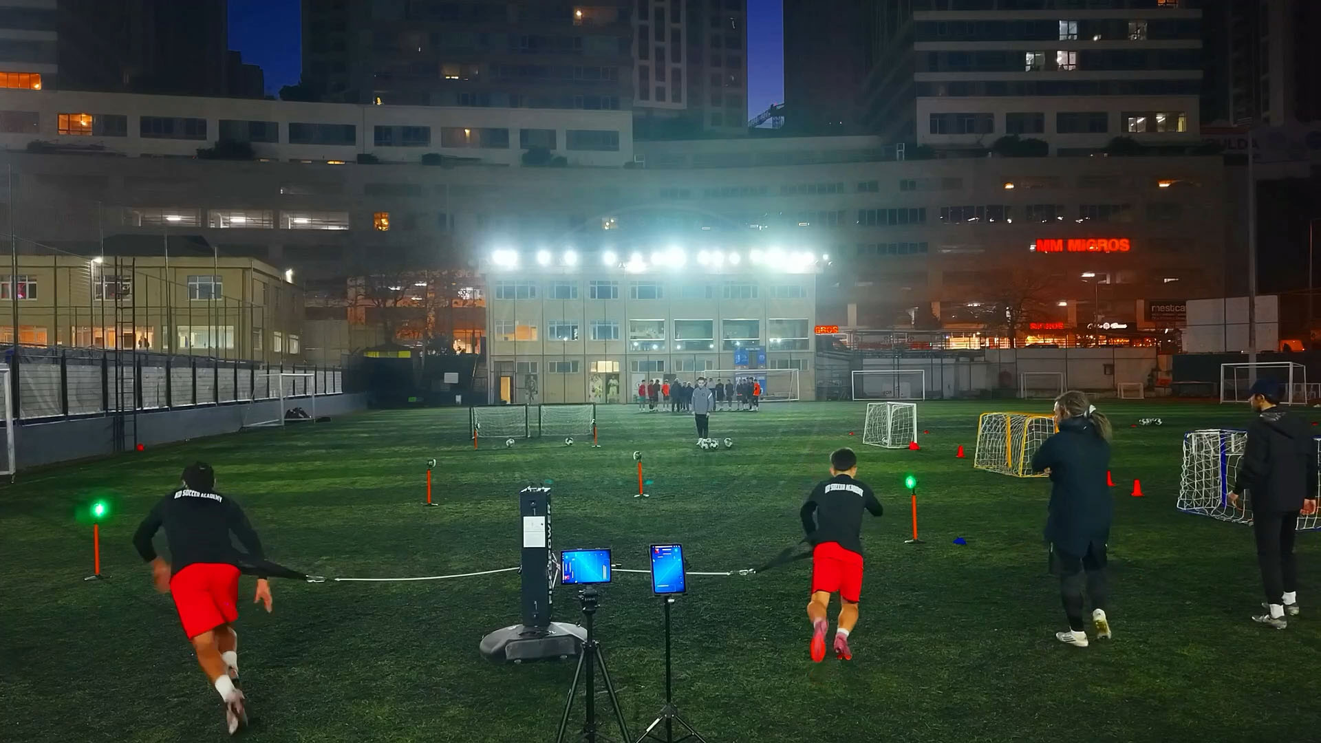 football soccer training