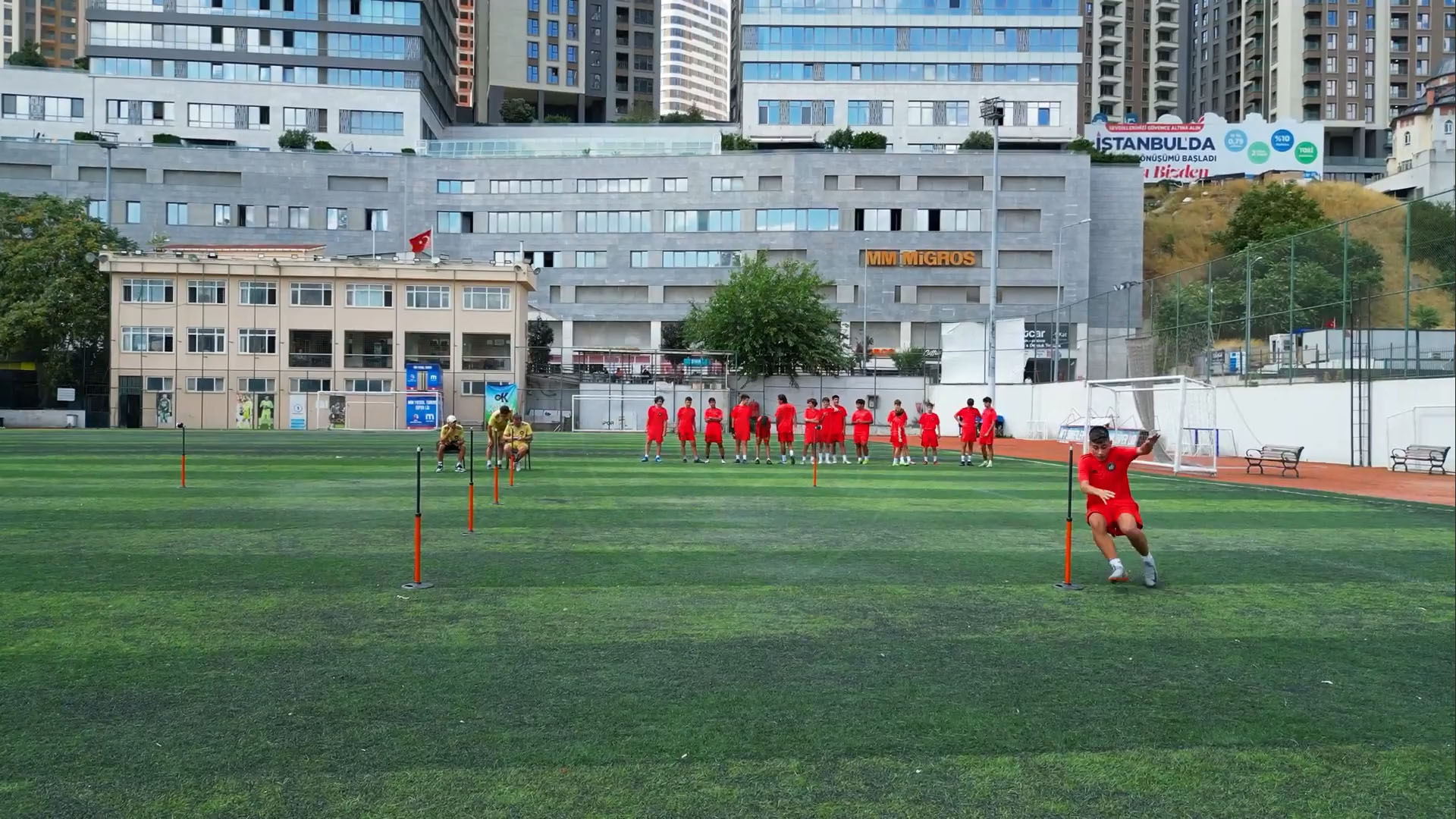 football soccer training