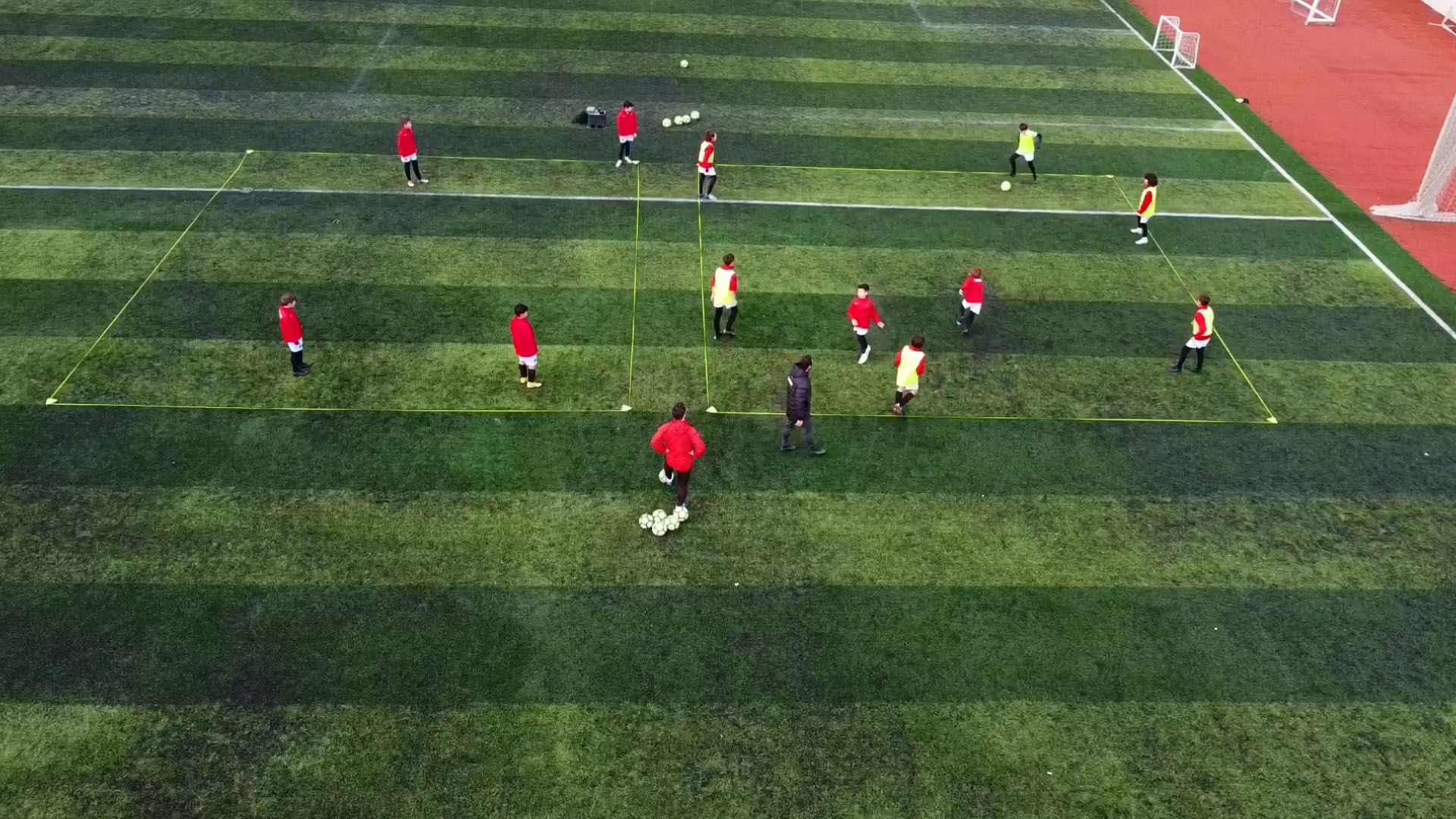 football soccer training