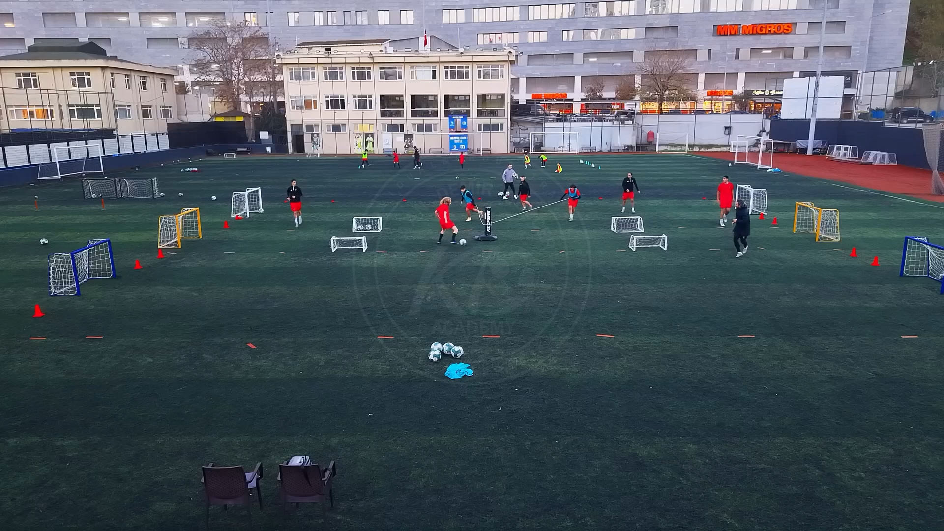 football soccer training