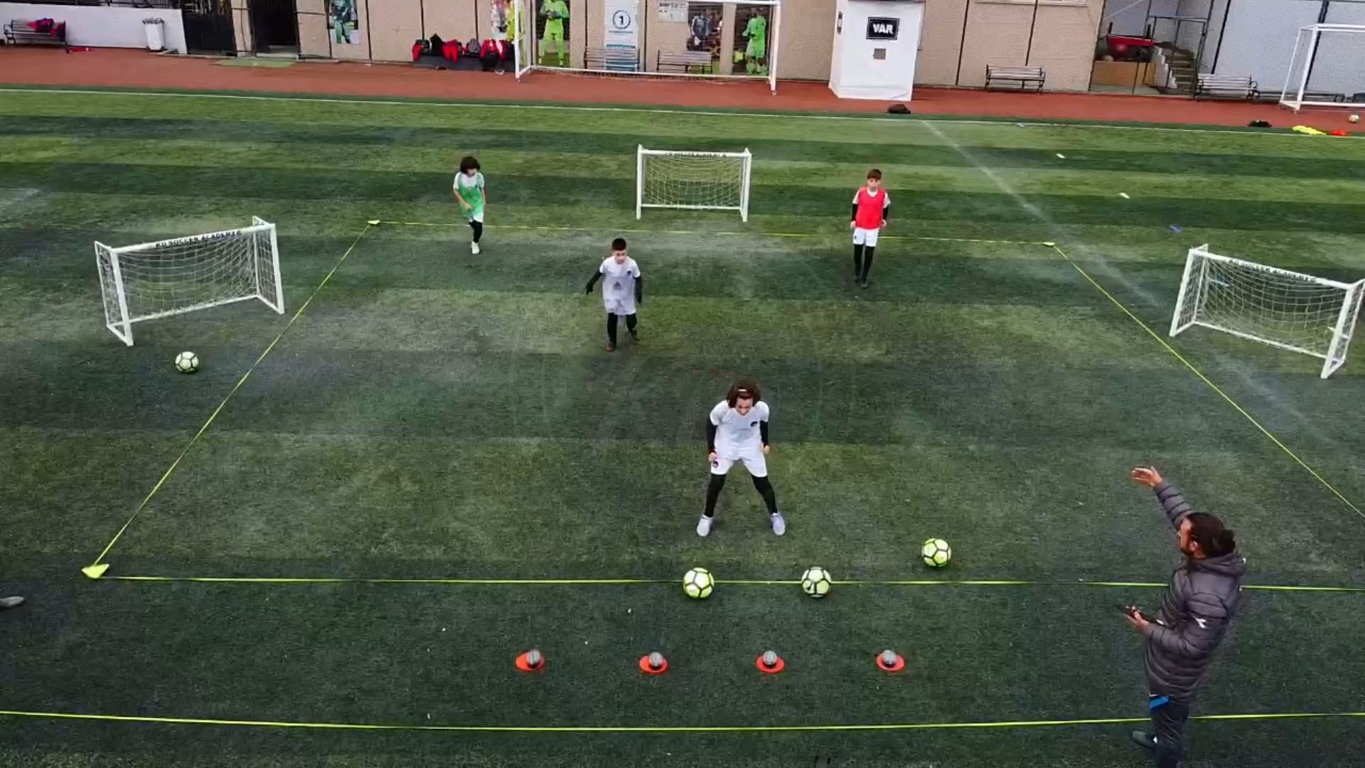 football soccer training