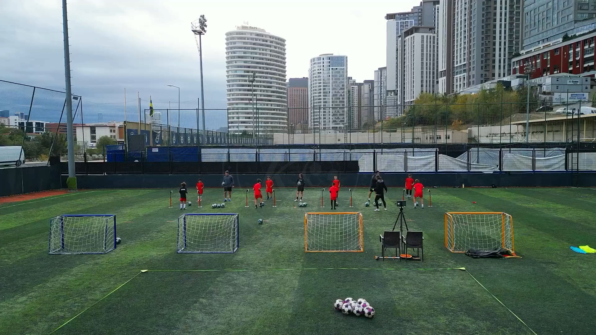 football soccer training