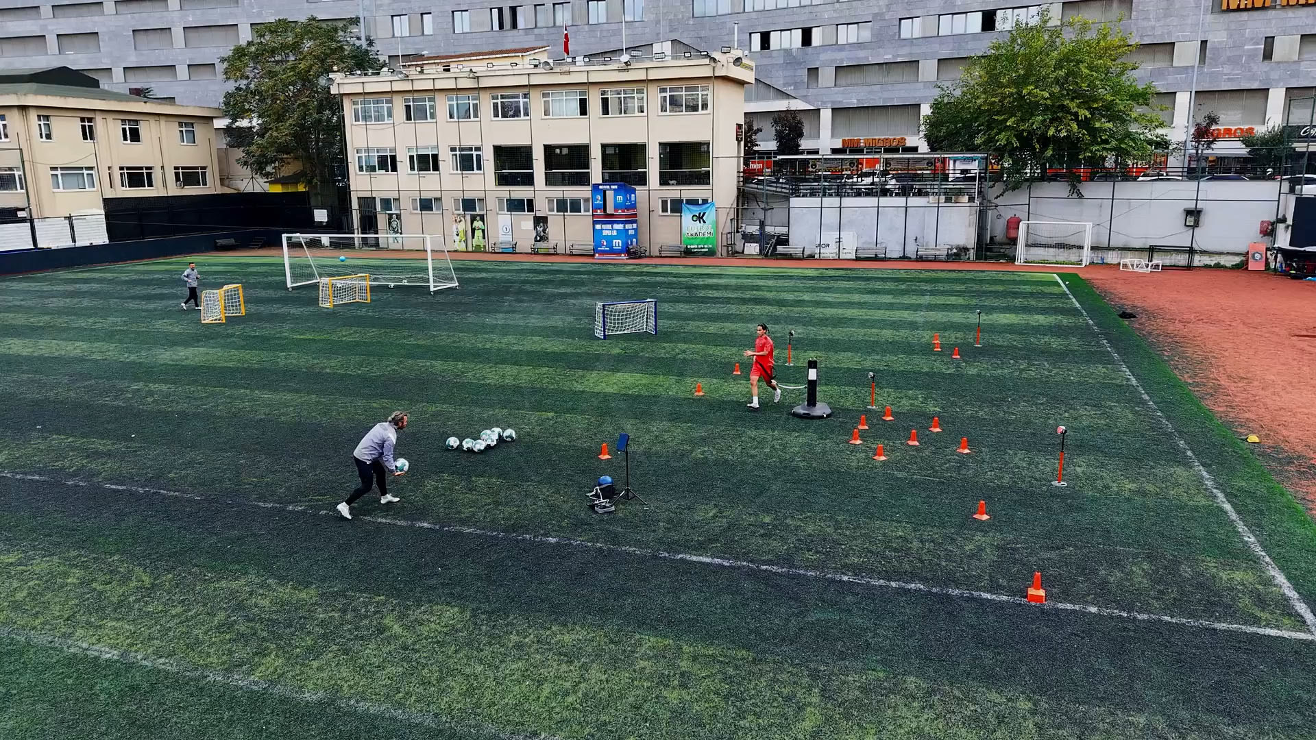 football soccer training