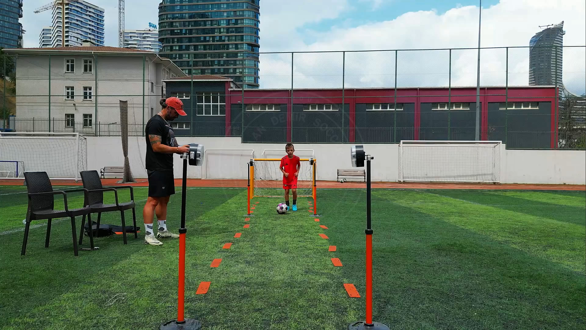 football soccer training