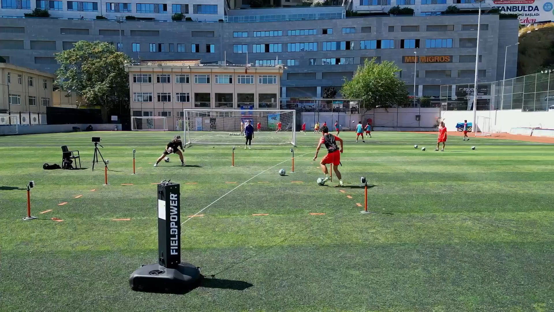 football soccer training