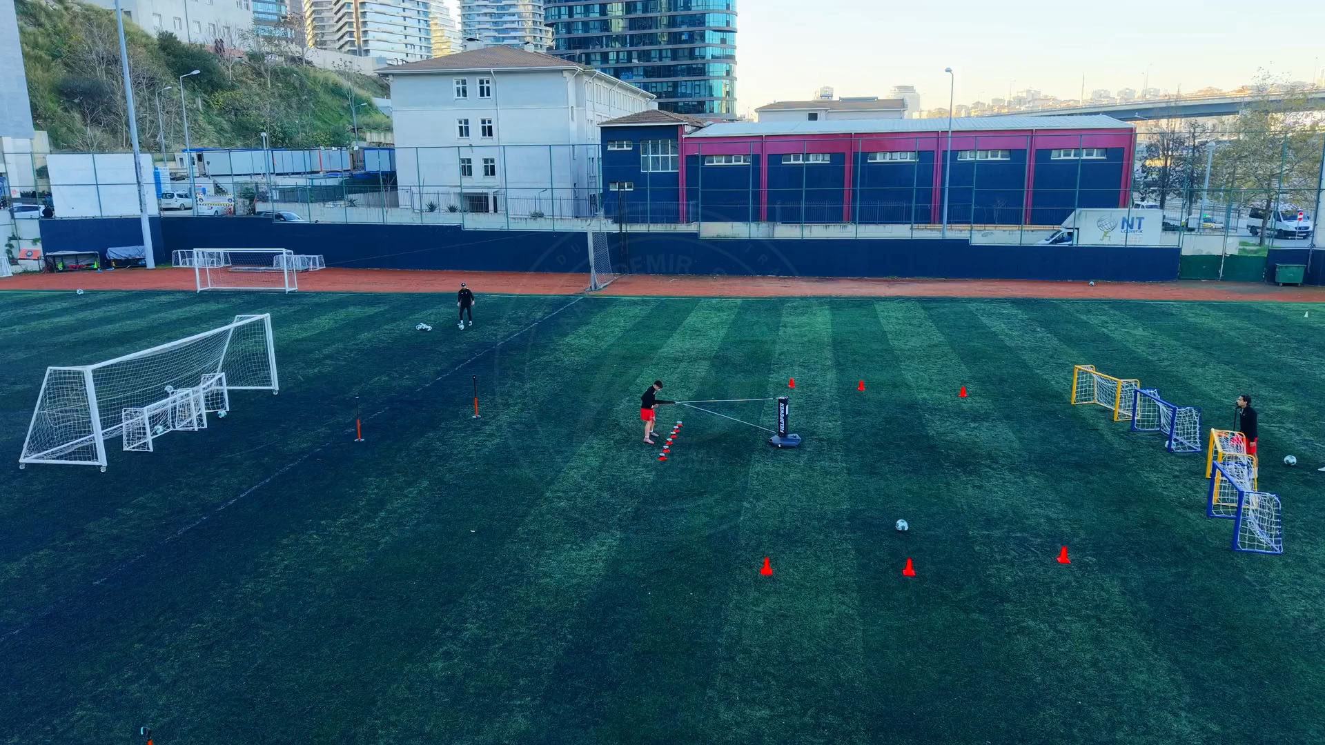 football soccer training