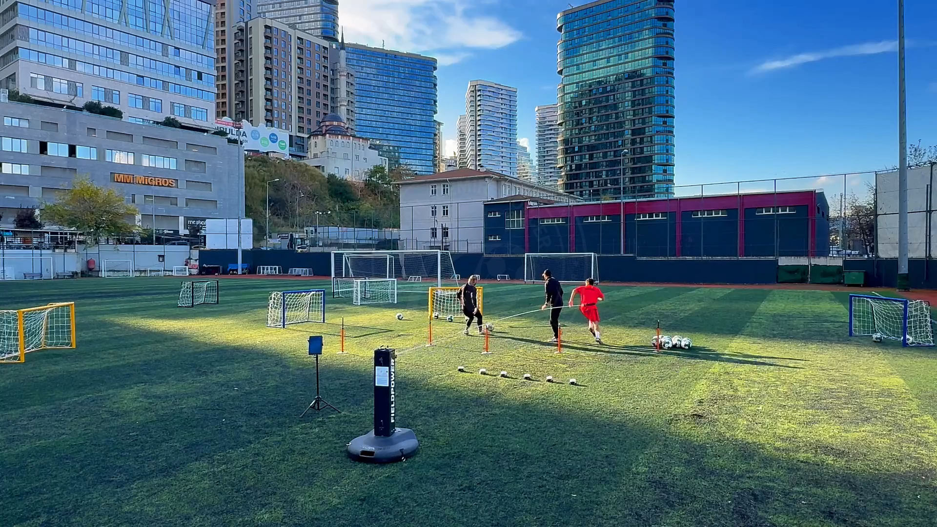 football soccer training