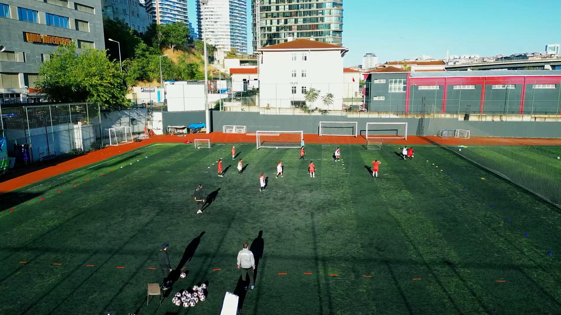 football soccer training