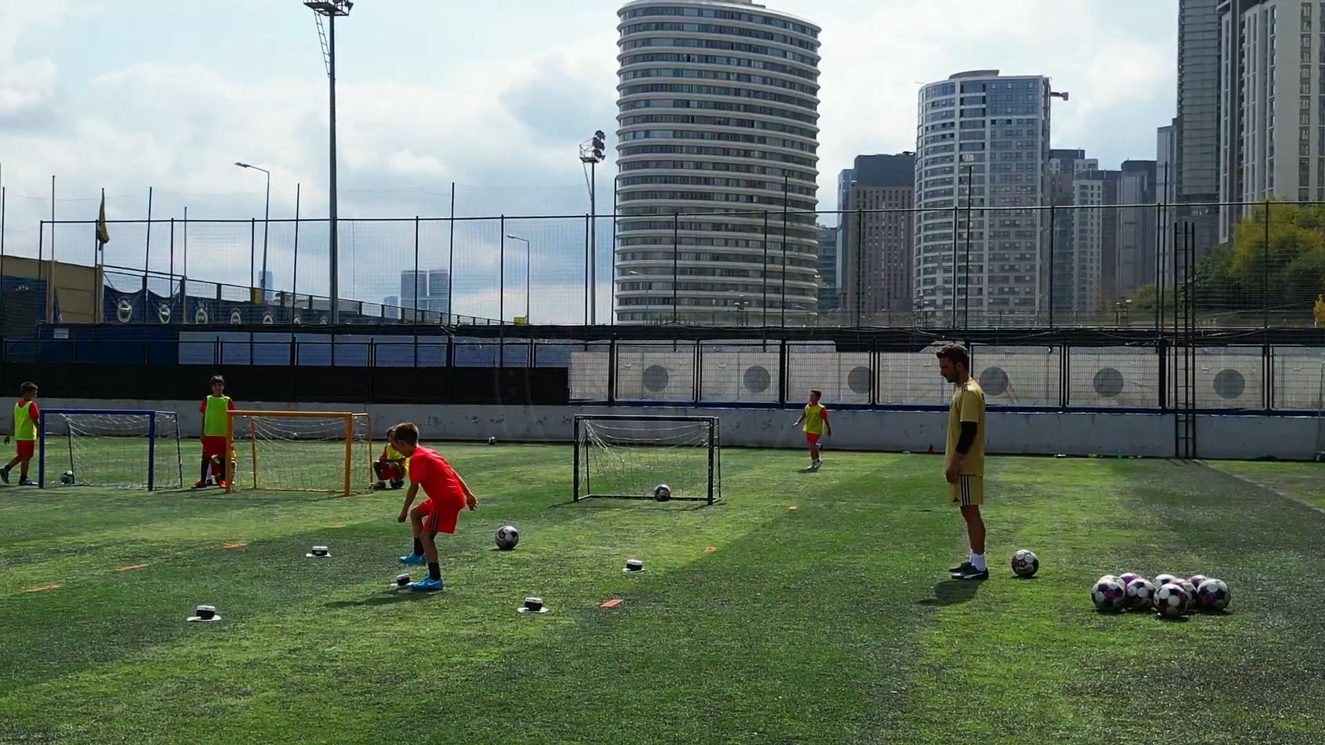 football soccer training