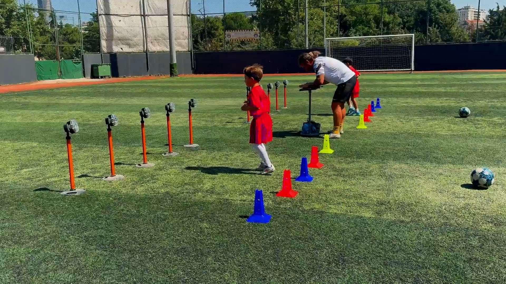 football soccer training