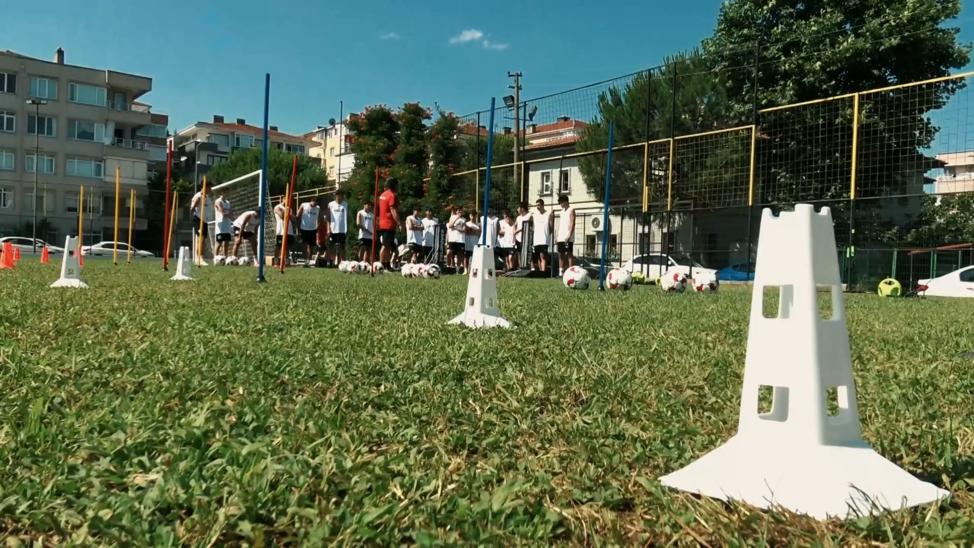 football soccer training