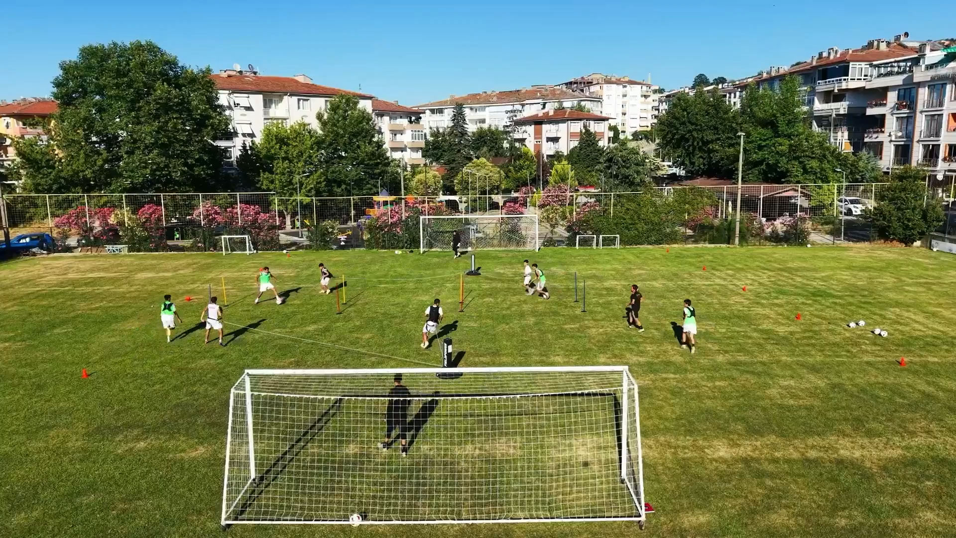 football soccer training