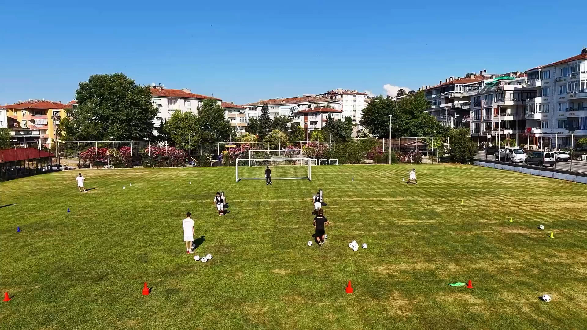 football soccer training