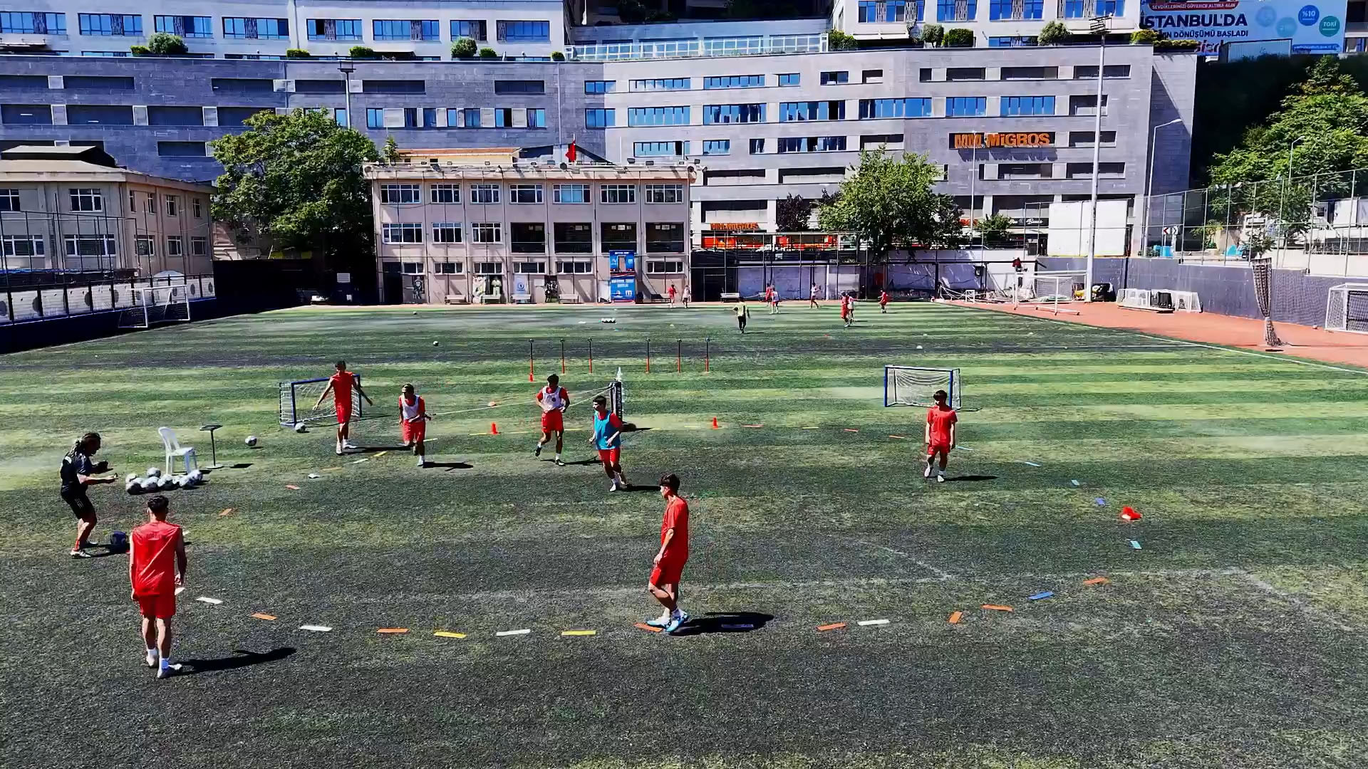 football soccer training