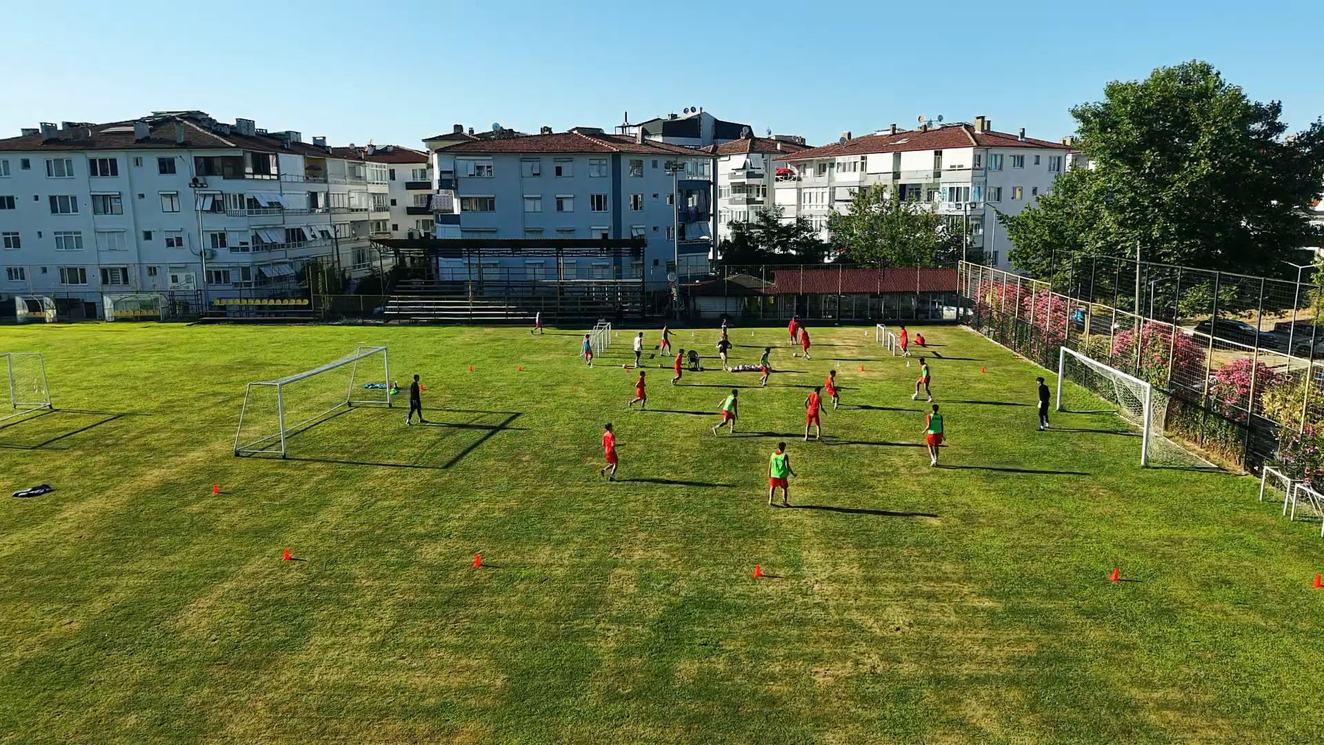 football soccer training