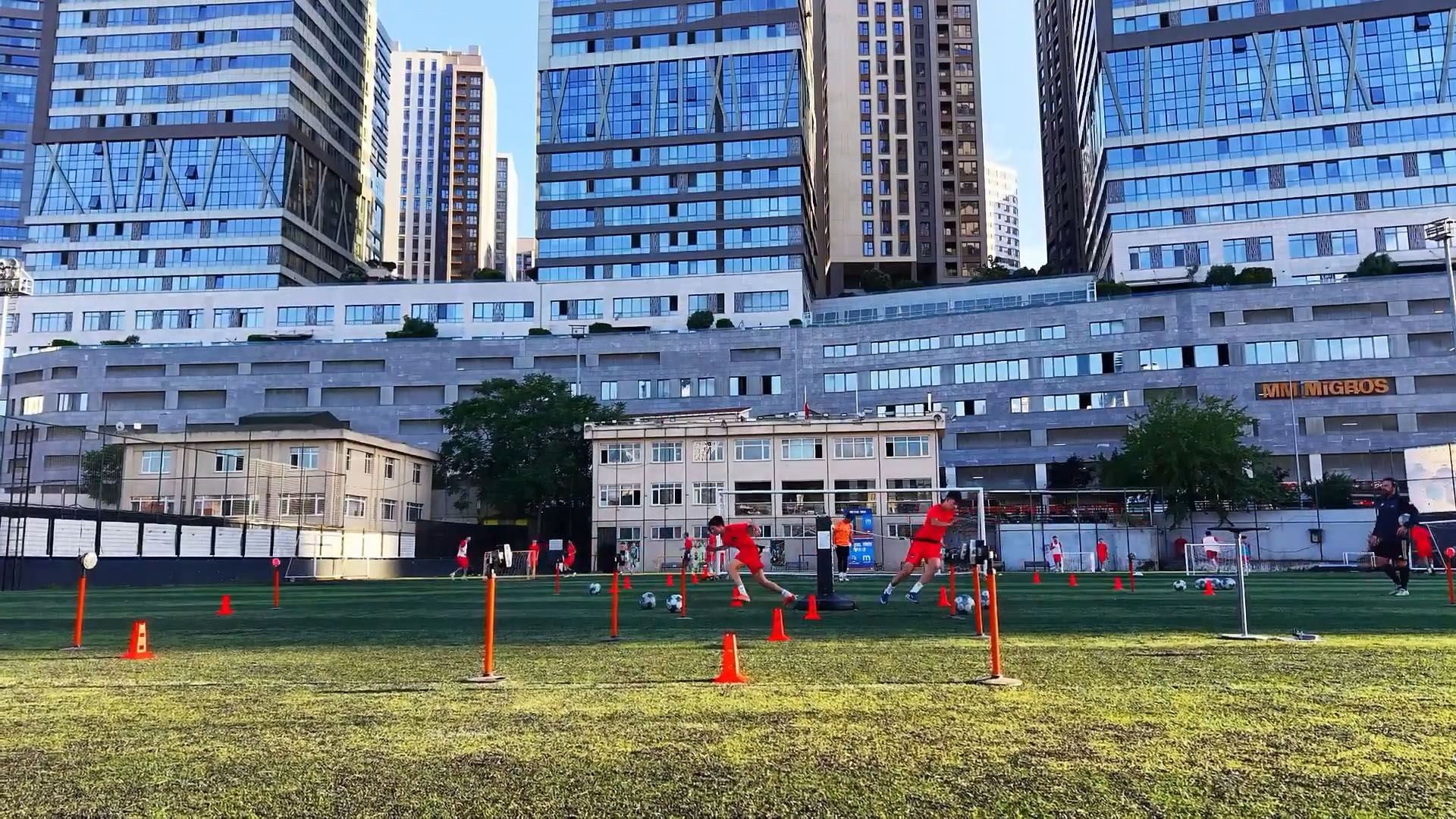 football soccer training