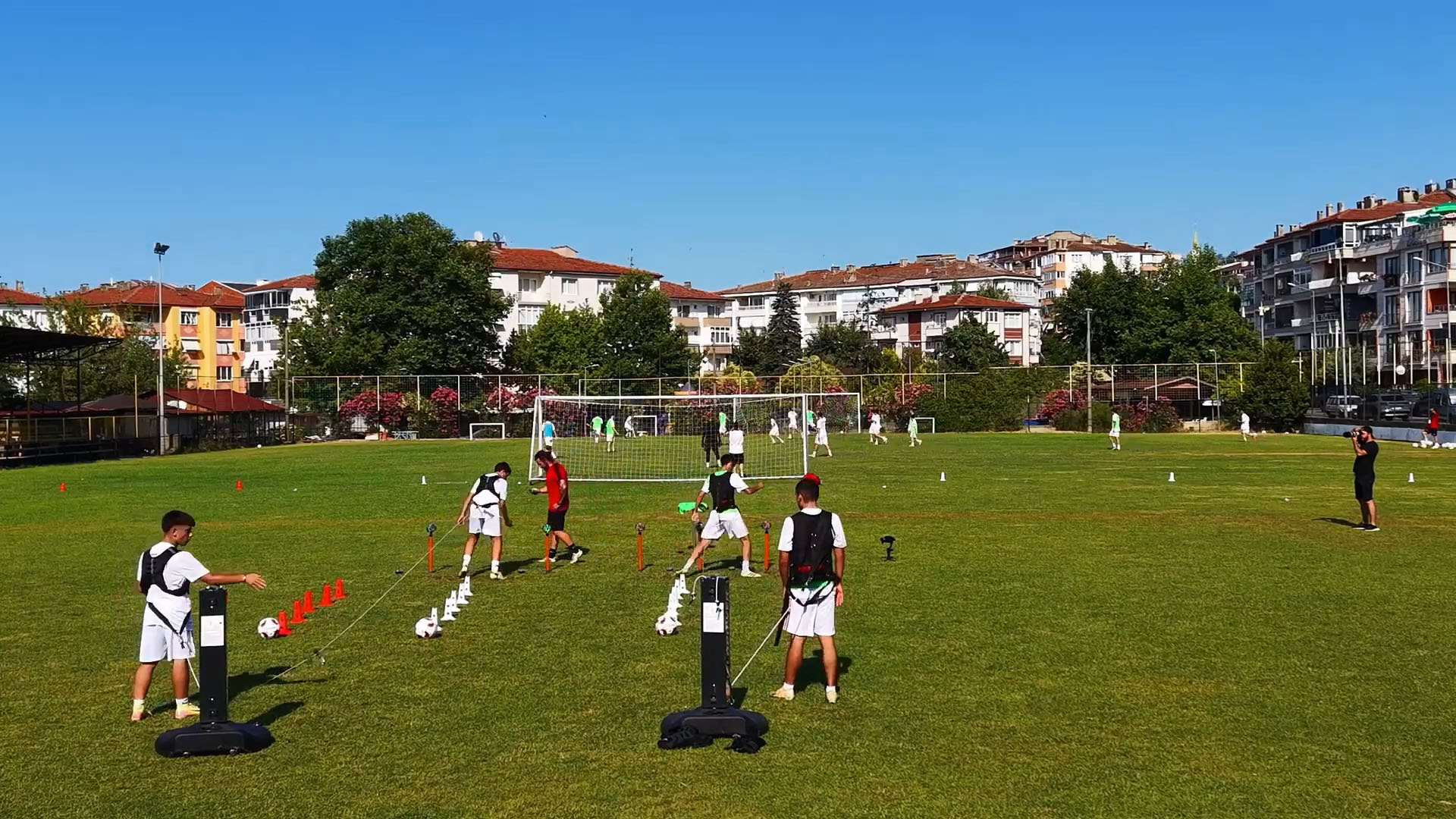 football soccer training