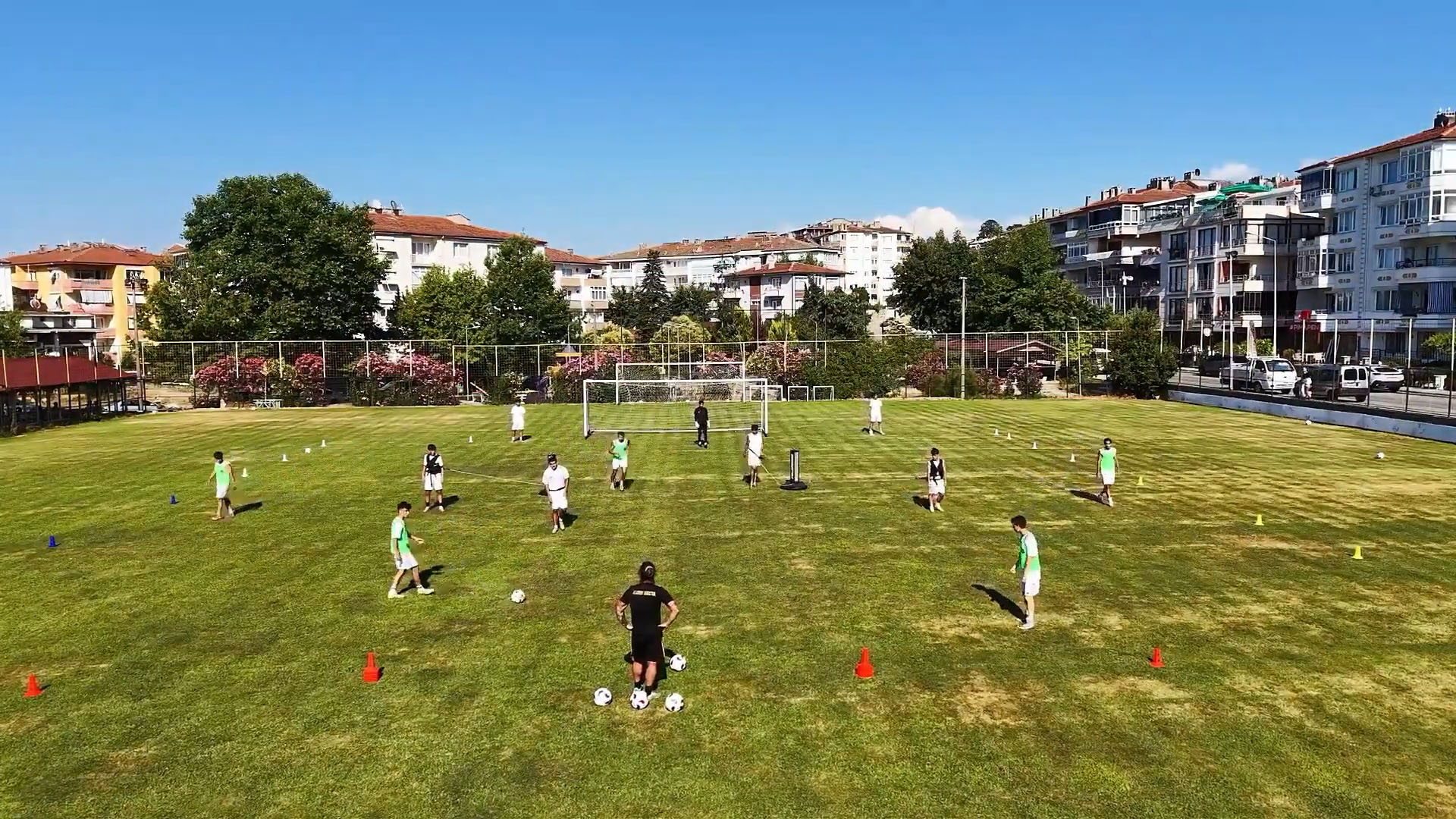 football soccer training