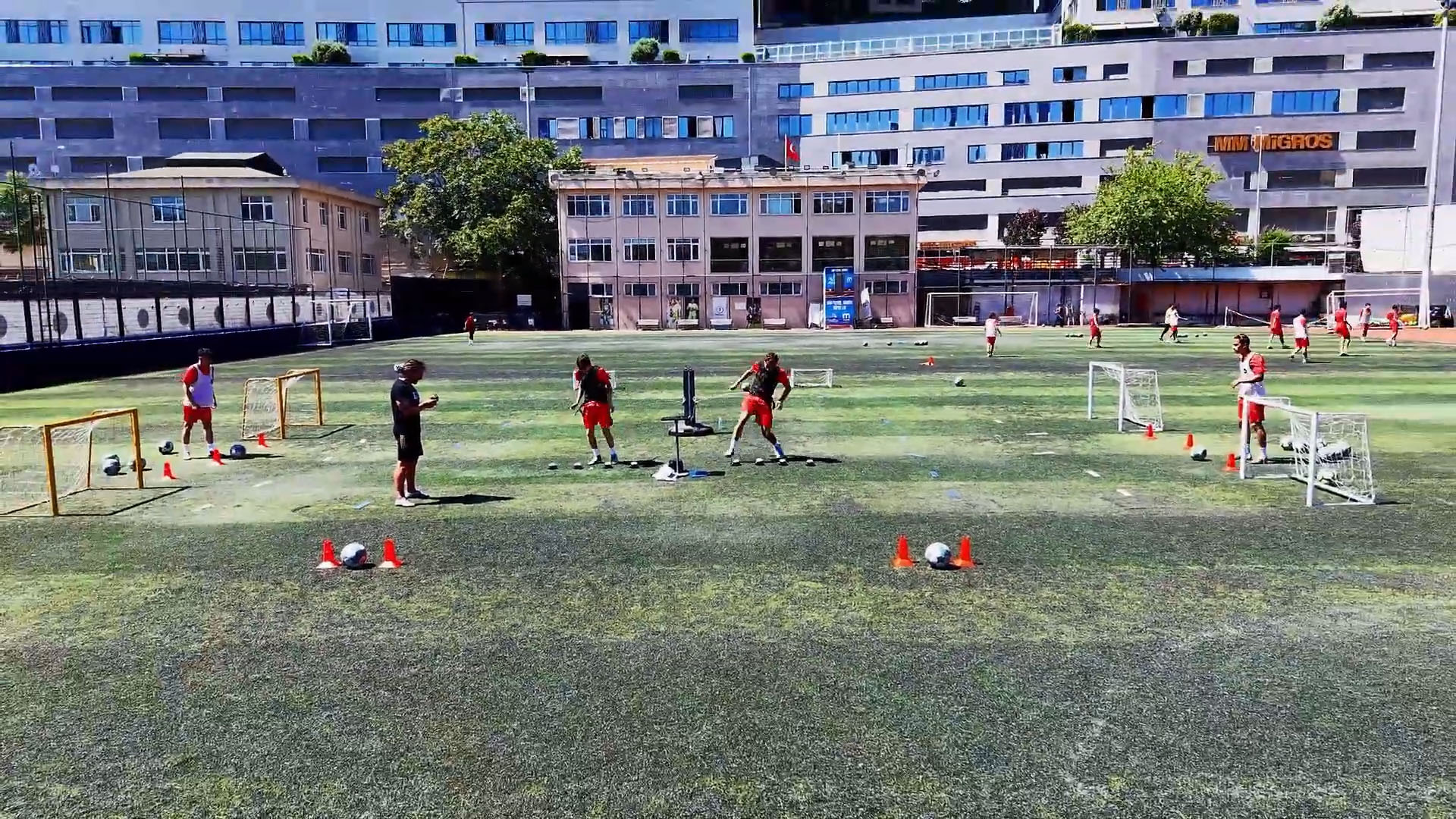 football soccer training